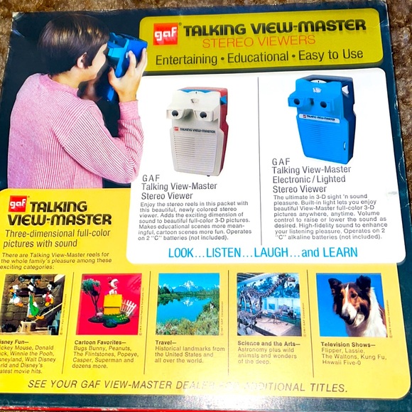 SNOW WHITE sand the SEVEN DWARFS talking view-master reels - Picture 2 of 3